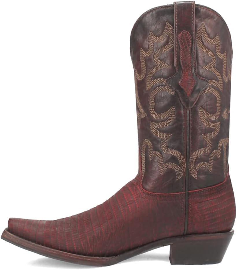 Dingo Boots Men's The Duke Western Boot, Cherry, 11.5 - Image 3