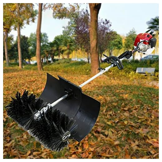 2,3 hk 2-takts bensin motorkvast sopmaskin 52cc Sweeper handhållen sopmaskin bensin snöslunga rumsenhet snö
