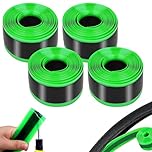 Fodera Pneumatici Bicicletta, 4 Pezzi Sottostrato Anti-Foratura Del Nastro per Mountain Bike, Rivestimento per Pneumatici Anti Foratura Compatibile con 26 29 Pollici 700c Per Bici da Corsa Mtb