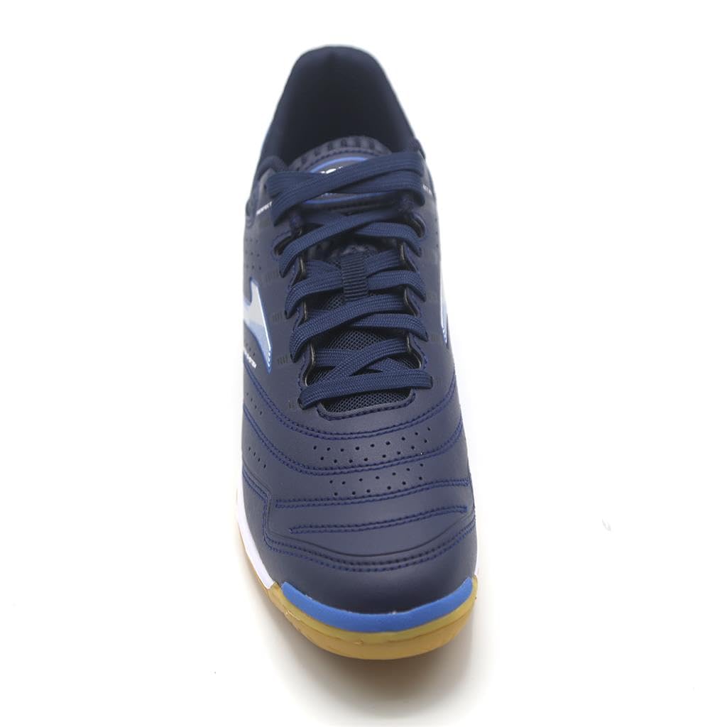 Joma MAXW2531IN Zapatillas fútbol Sala Hombre Joma Negras con Detalles Verde y Amarillo, Suela Antideslizante Hombre Zapatillas