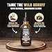 Viking Revolution Beard Oil for Men - Natural Mens Beard Oil with Argan Oil and Jojoba Oil - Beard Softener,Strengthens and Moisturizes - Beard Conditioner for Men (Spiced Vanilla, 1 Pack)