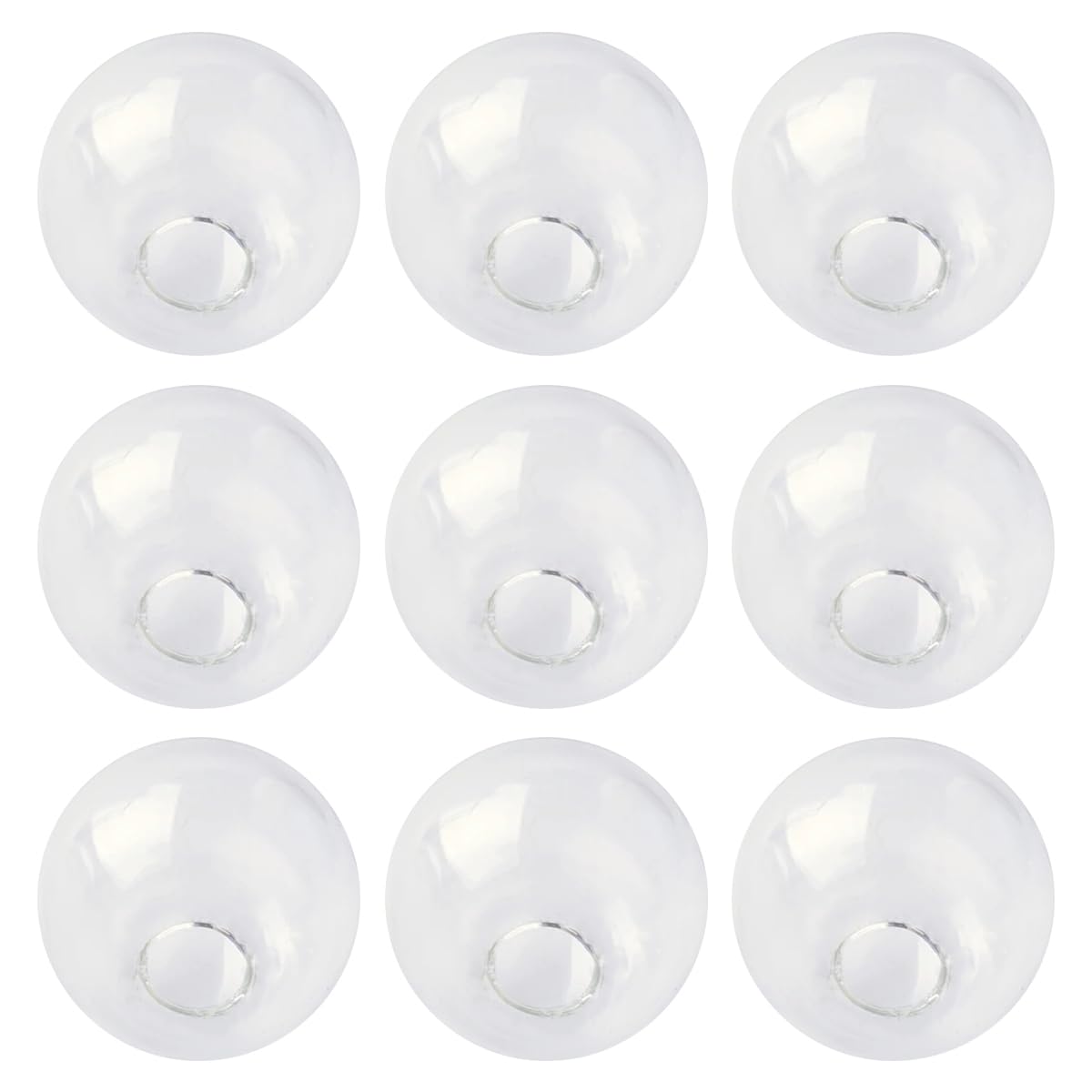 Fabrication de bijoux avec ces perles rondes vides et boules en verre à trou unique de 10 mm