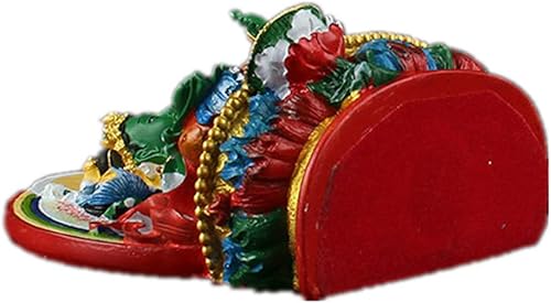 Miniatura 7 de Green Tara Buddha,Figura budista pequeña tántrica,Mango de resina hecho a mano plateado figura tibetana