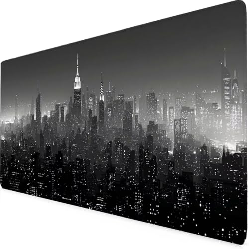 Tapis de souris XXL antidérapant pour ordinateur portable et PC
