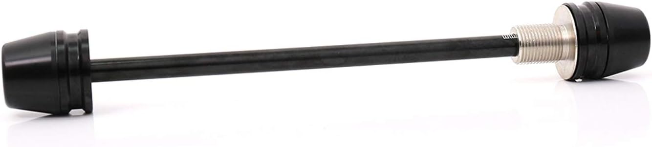 MC MOTOPARTS Compatible with CBR600RR / ABS 2007-2008 Titanium Front Wheel Axle Fork Sliders Protectors Crash Protector