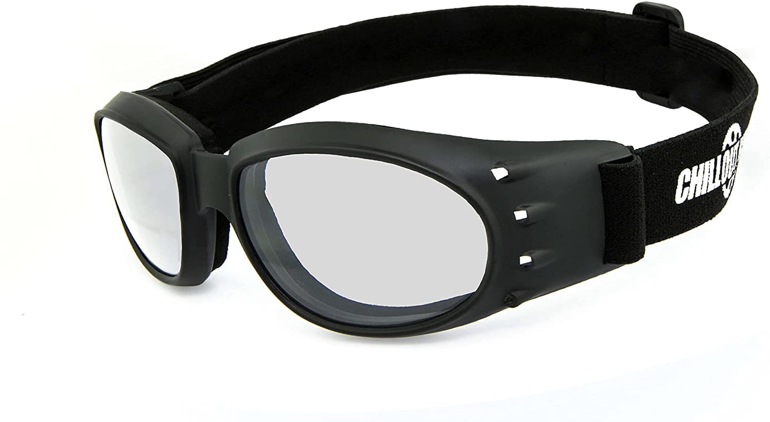 Motorradbrille, Motorrad-Sonnenbrille, winddicht, Herren & Damen | antibeschlag, beschlagfrei, windabweisend, bruchsicher | HLT® Sicherheitsglas | Modell: CR008