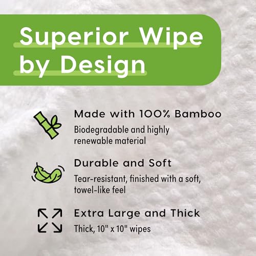 Image of Alcala Deodorizing Body Wipes Individual Shower Wipes - (30 Pack) | With Aloe Tea Tree - 100% Pure Biodegradable Bamboo Wet Wipes - Ideal for Camping Hiking, Hospitals & Gym