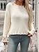 Sumleno Womens Cute Lace Up Bow Sweater Long Sleeve Knit Pullover Trendy Fall Winter Y2K Aesthetic Tops Clothes (Beige,M)