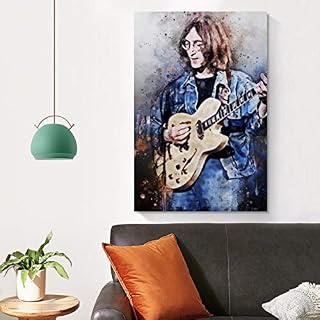 NQSB John Lennon Poster décoratif sur toile pour salon, chambre à coucher 60 x 90 cm - Les Beatles, Paul McCartney, John Lennon, RIngo Starr, George Harrison NQSB John Lennon Poster décoratif sur toile pour salon, chambre à coucher 60 x 90 cm – Image 4