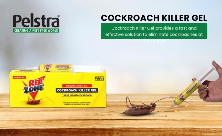 Image of Anti Roach Gel Cockroach Killer (New and Advanced Formula) -35 gms Tube Pack of 1
