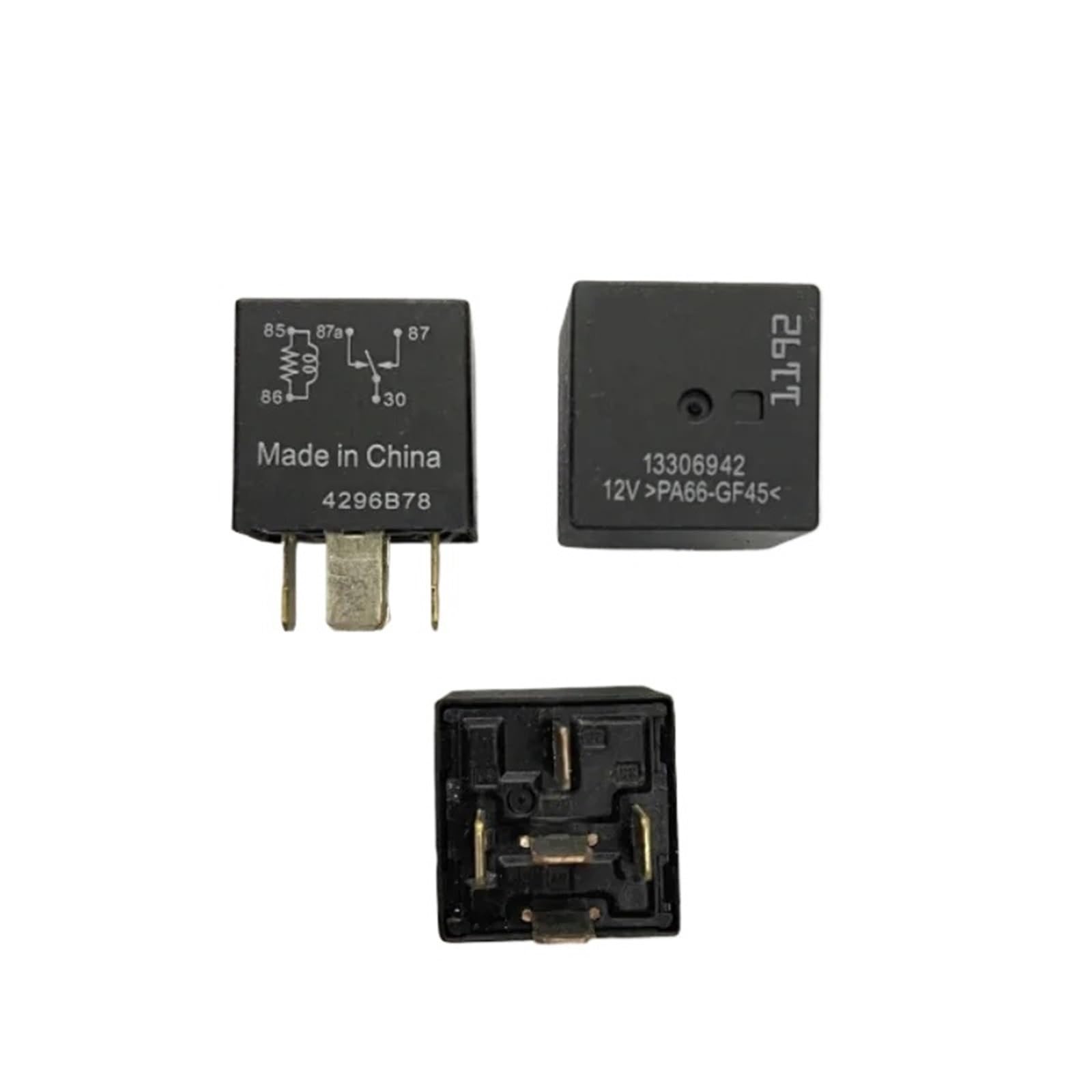 Relais GM 13306942 12V remède aux problèmes de démarrage auto