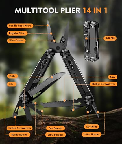 50% Off SUYIWEE 14-in-1 Folding Multi-Tool for Men & Women - Image 3