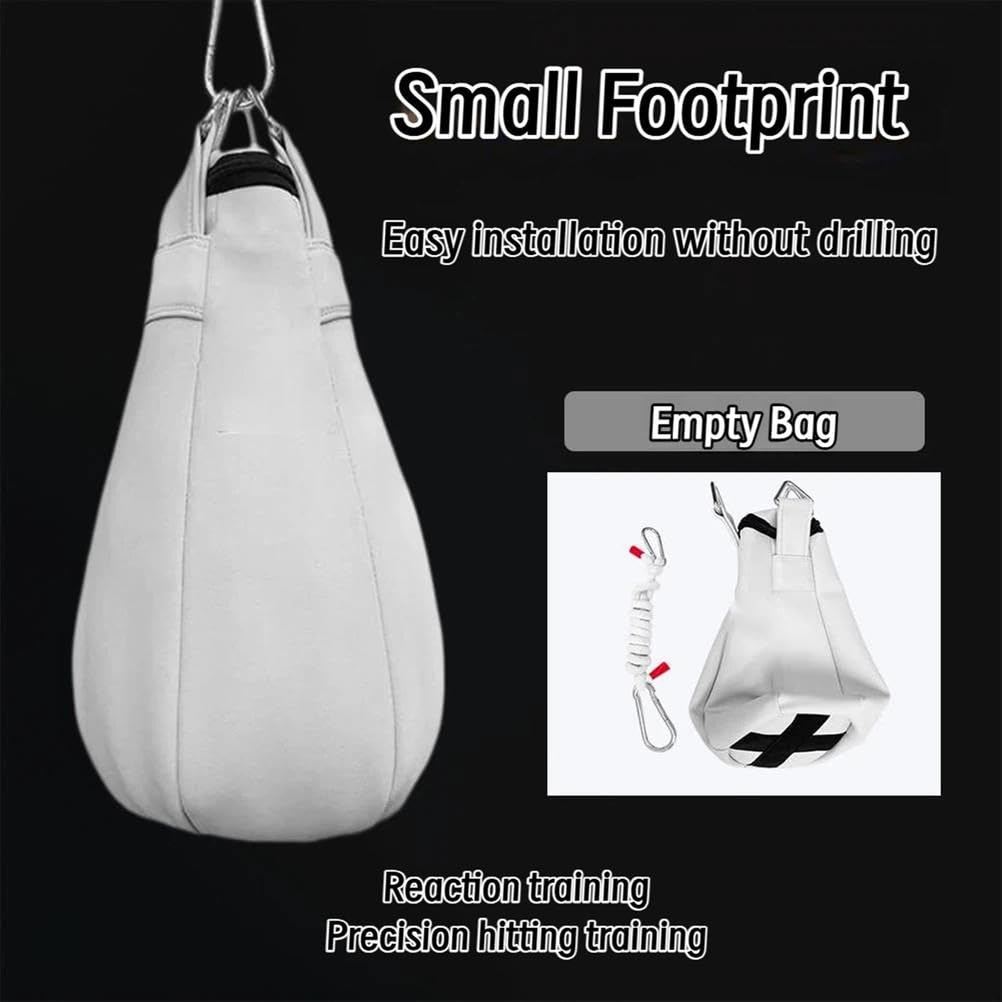 Torba Speed Bag, wisząca piłka w kształcie gruszki do treningu boksu i MMA, montaż na drzwiach lub suficie, sprzęt treningowy do ćwiczeń i ćwiczeń