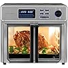   Kalorik-MAXX-Complete-Digital-26-Quart-10-in-1-Countertop-Air-Fryer-Oven-15-Deluxe-Accessories-60-Recipe-Hardcover-Cookbook-21-Presets-1700W-Stainless-Steel-AFO-50253-OW