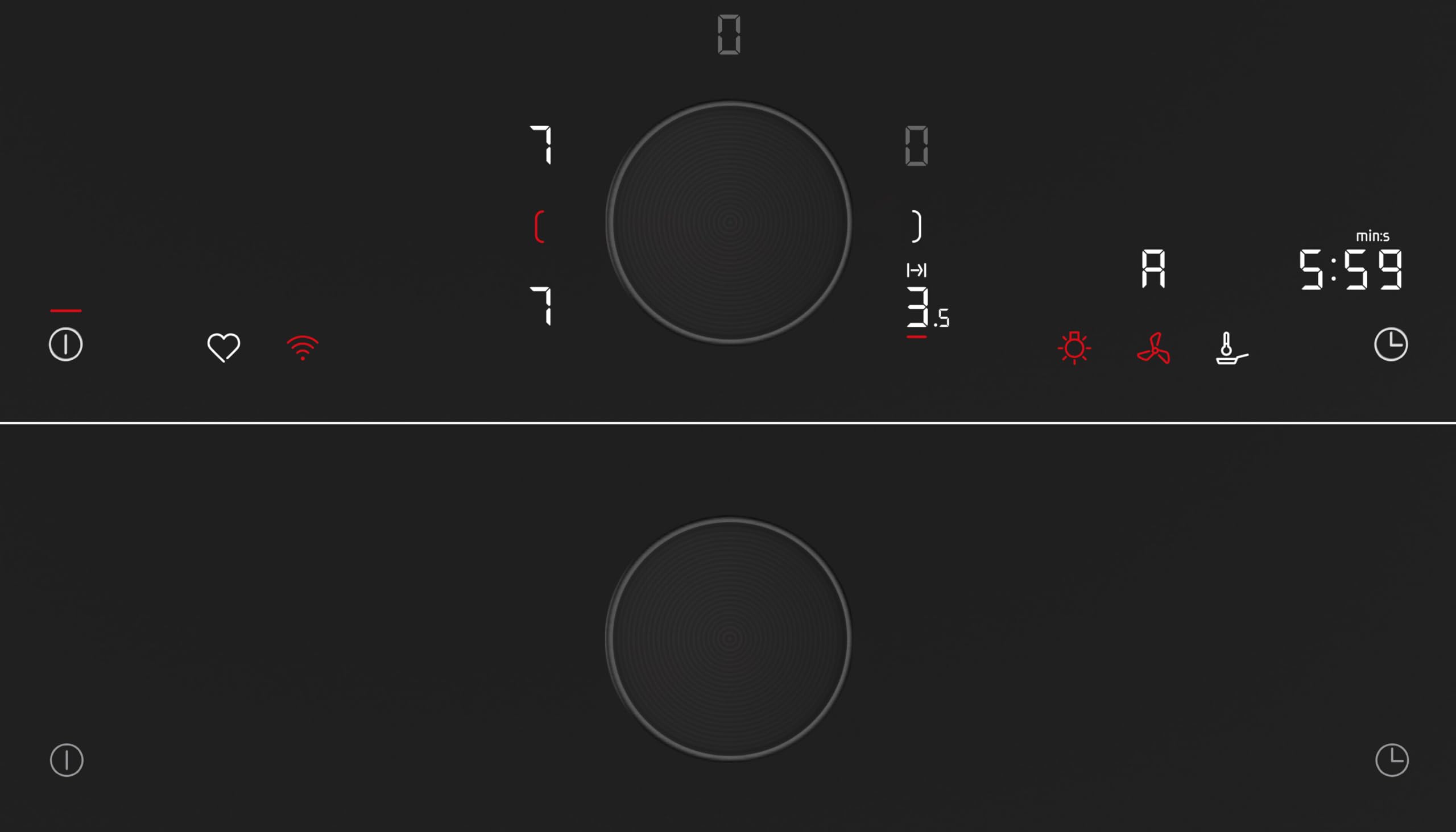Neff T69FUV4L0 N 90, Built-in Induction hob 90 cm Black — view 4