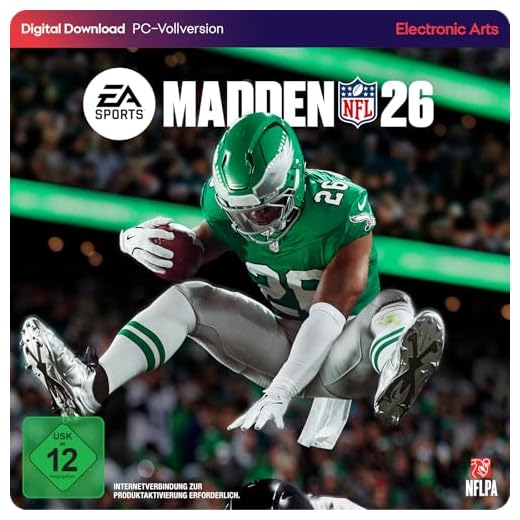 EA Sports Madden NFL 26 Standard Edition PCWin | Download Code EA App | Deutsch Standard | PC Code - EA App