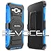 Galaxy J7 (2015) Case, Evocel [New Generation Series] Belt Clip Holster, Kickstand, & Dual Layer for Samsung Galaxy J7 (Model No J700), Blue (EVO-SAMJ7-XX02)