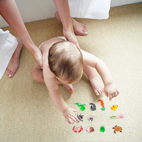 STOBOK 1 Conjunto de Animais Do Mar Profundo Oceano Criaturas SubaquÃ¡ticas Brinquedos Educativos Ma