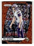 2024 Panini Prizm Orange Disco Prizm #396 Will Reichard RC Rookie Minnesota Vikings Football Trading Card