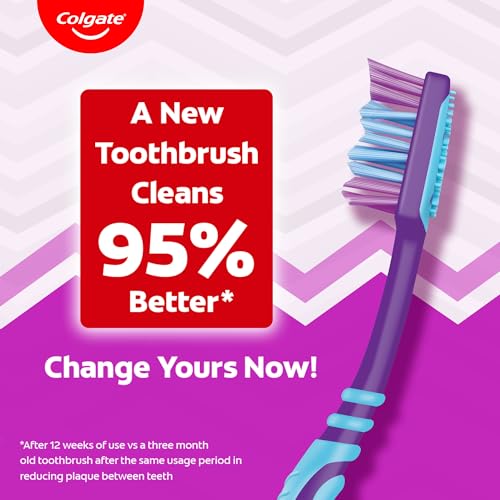 Colgate ZigZag Toothbrush for Deep Inter dental Clean with multi angle zig zag bristles (Medium, Pack of 6) - image 7