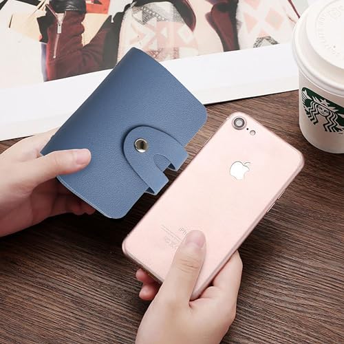 Image of Kraptick Cardholder Wallet for Men & Women - Slim, PU Leather, Minimalist Credit /Debit Card Case, Smart Business & Travel Card Organizer, Secure ATM Holder, Compact Pocket Wallet