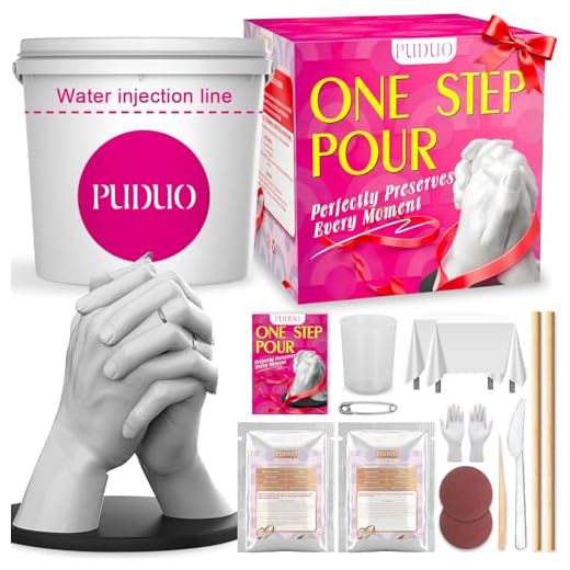 Puduo Hand Casting Kit for Couples