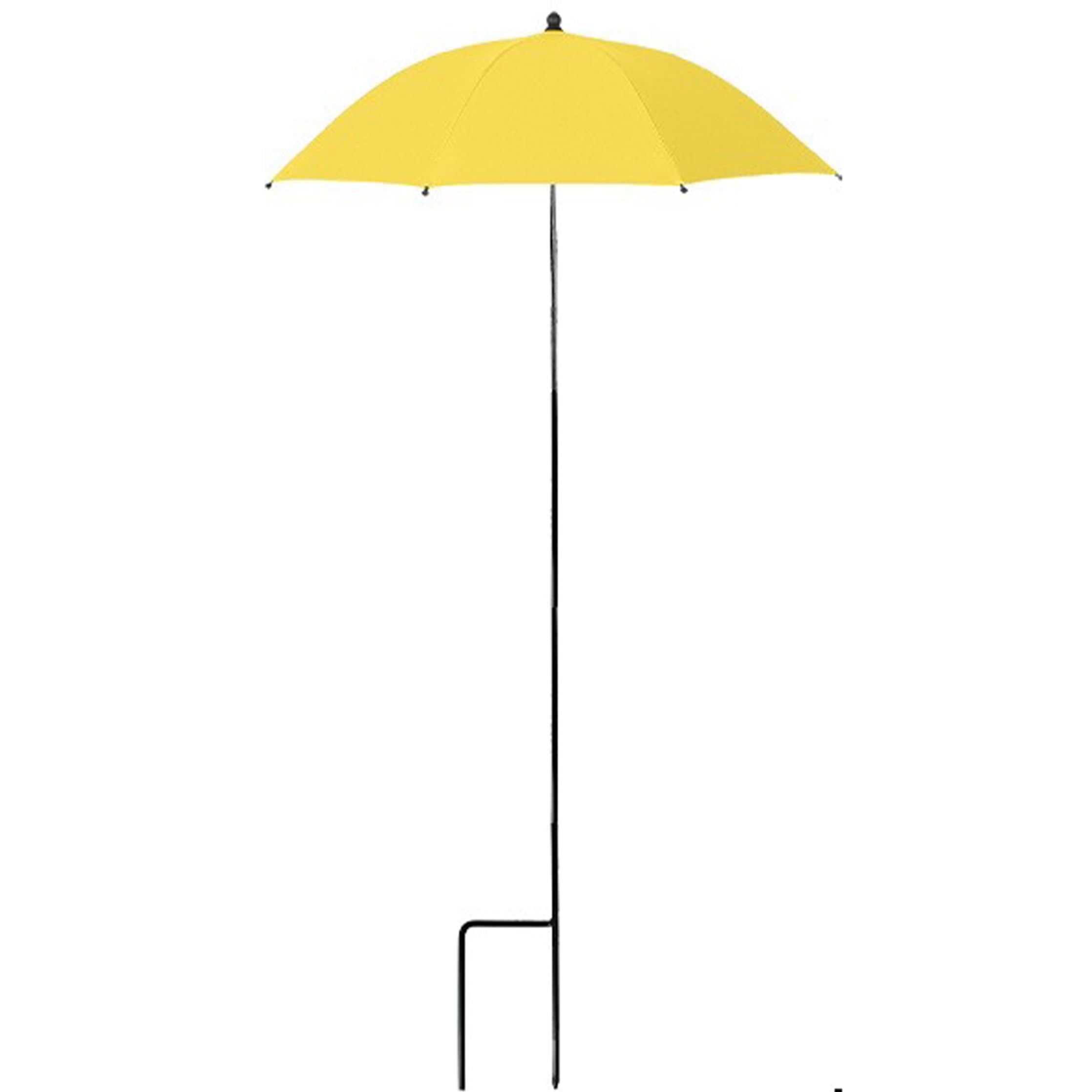 Ngbbby Yellow Plant Umbrellas For Outdoor Plants, Garden Umbrella Shade For Potted Plants, 40.5 Inch Sun Shade For,