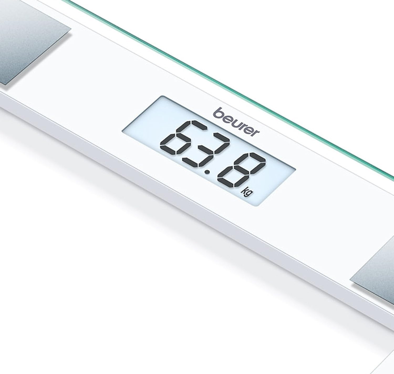 Beurer 755.40 GS 14 Pesapersone in Vetro, white, lcd