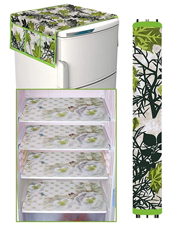Fashion Trends Refrigerator Covers Combo Pack of 1 Piece Refrigerator