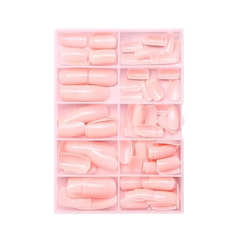 Elegant Easy Apply False Nails 120Pcs Square Short Stick on