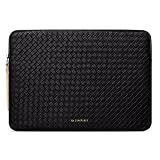 Comfyable Tkany pokrowiec na laptopa 33.0 cm, sztuczna skóra, kompatybilny z MacBook Air 33.3 cm, MacBook Air i MacBook Pro M5, M4, M3, M2 2025–2021, etui podróżne na Mac, dla mężczyzn i kobiet