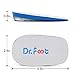 Dr. Foot's Height Increase Inserts, Gel Heel Lift Insoles, Shoe Lifts Insoles for Leg Length Discrepancies (0.6