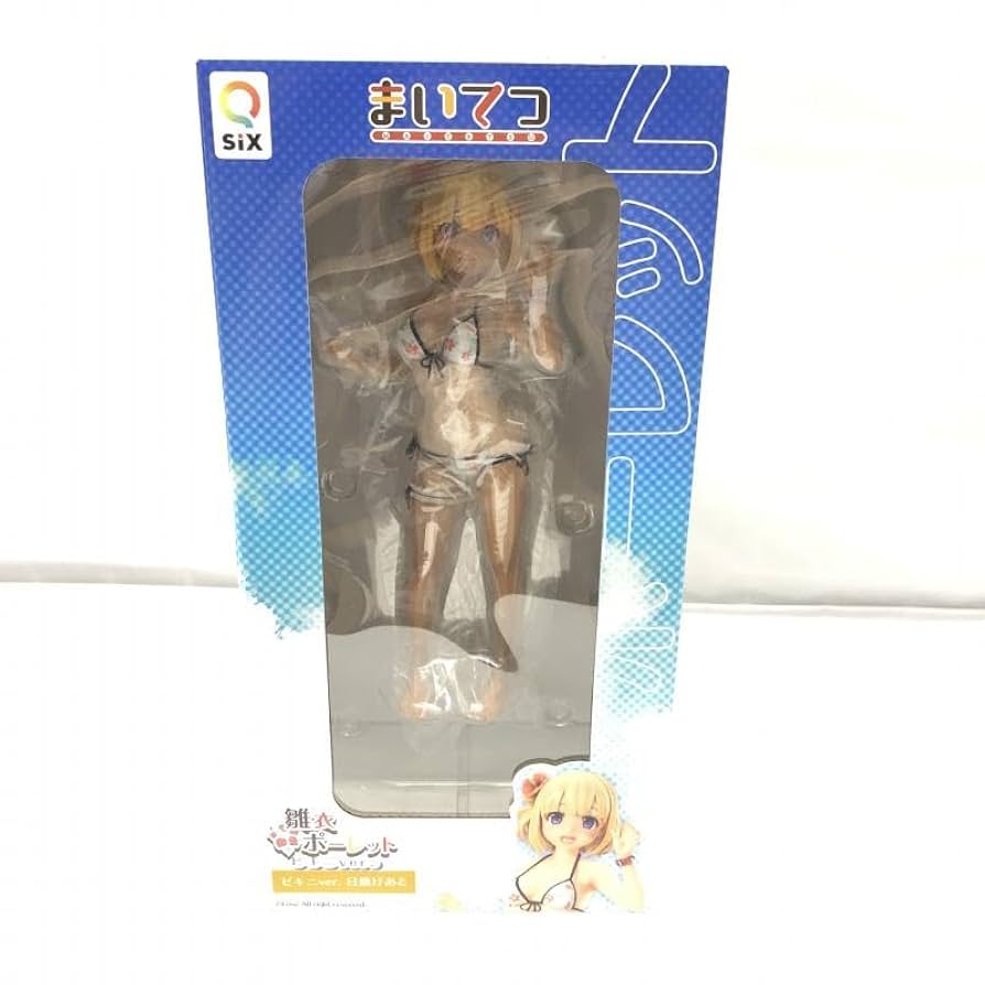 雛衣ポーレット ビキニver 1/6スケールフィギュア 開封済み まいてつ 雛衣ポーレット ビキニver 日焼けあと Q-six