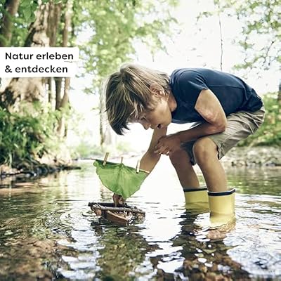 HABA DIY Cork Boat for Kids - Outdoor Toys for Kids 8 and up, STEM Craft Kit and Building Toys