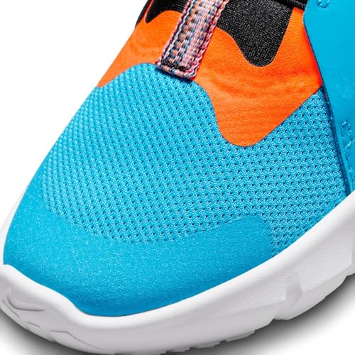 Nike Boy's Flex Runner 2 Lil (Little Kid) Blue Lightning/Total Orange/Black/White 3 Little Kid M4