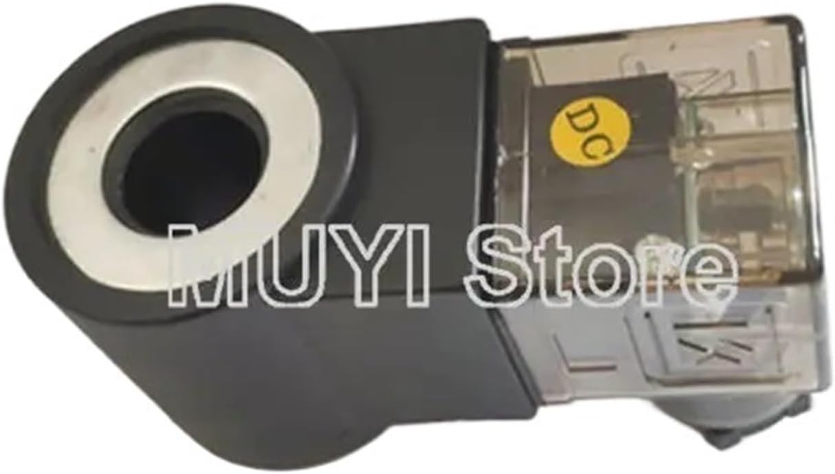 Cartridge Valve Solenoid Valve Hydraulic Valve Coil Inner Diameter 13mm, Height 37mm(DC12V)