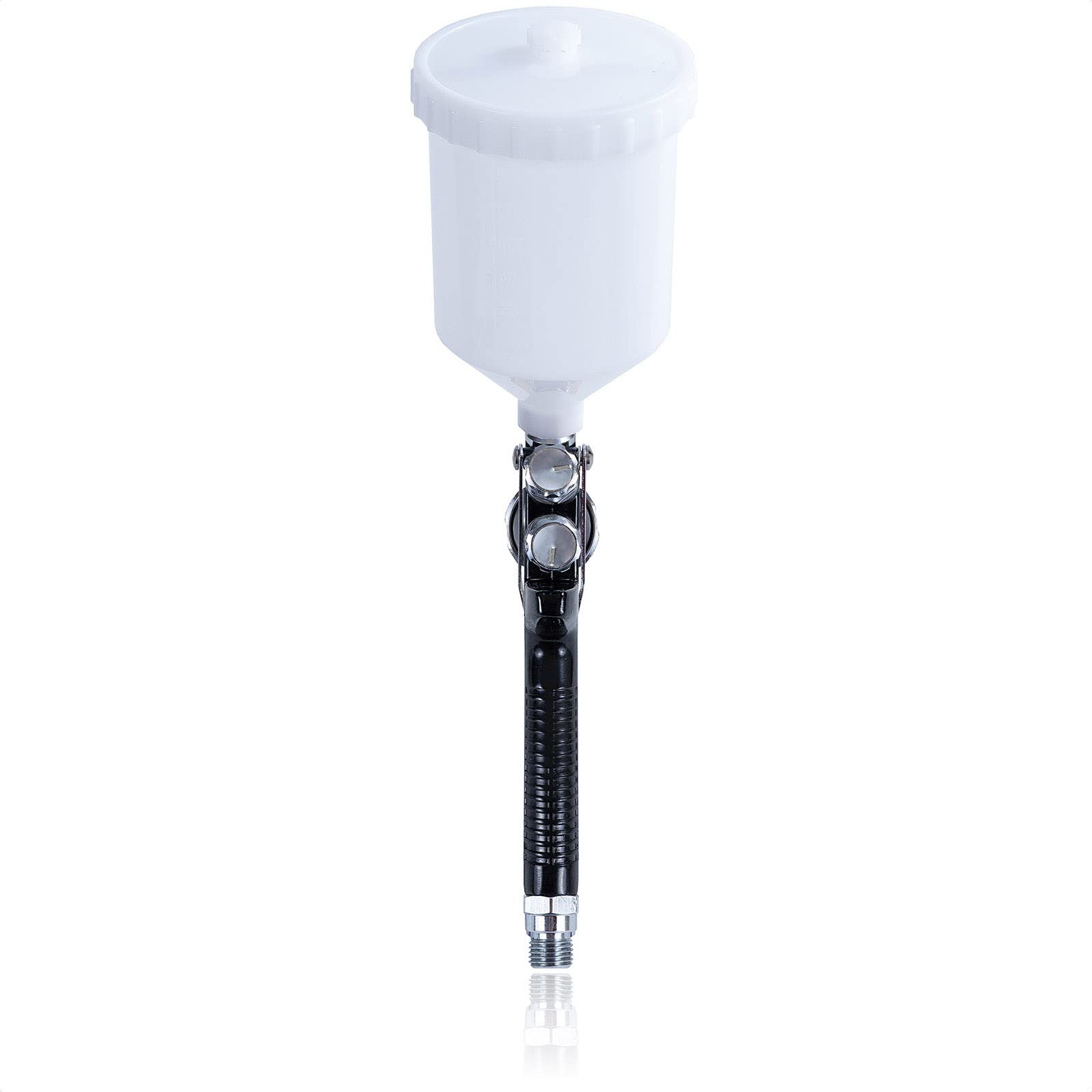 Werku WK500470, Pistola Pintar Gravedad Neumática, Calidad Profesional, Boquillas 1.3-1.5 mm, Depósito 600 ml, Sistema HVLP-III, Especial Barnices, Esmaltes, Viscosidades Bajas/Medias