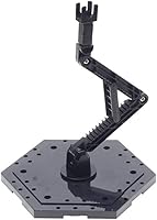 Vista 5 de Bioristar HG RG Hobby Action Base Model Stand Hobby Display Stand Pack of 4 1/144 Scale (4 pack Black)