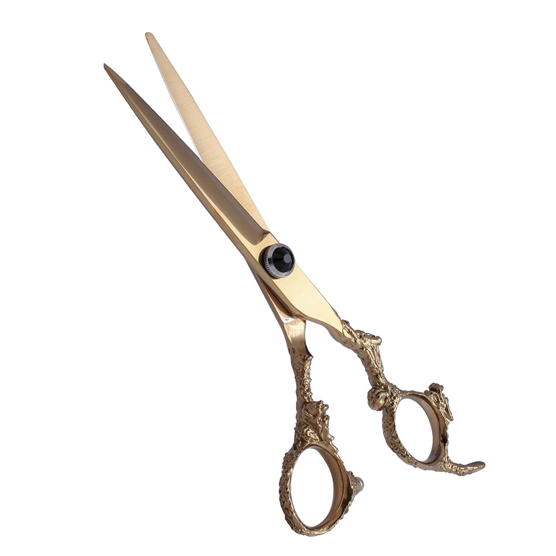 Conjunto de Tijeras de peluquería Profesional de 6.0 Pulgadas, Conjunto de Tijeras de Corte de Pelo de 10 pcs, para barbero, salón, hogar, luz y Afilado