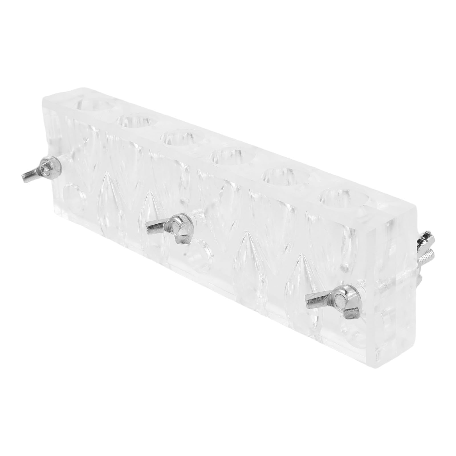 Toddmomy Molde para Conos de Incienso de reflujo - Molde pequeño de acrílico Transparente para Hacer Incienso en Forma de Torre - Moldeador de Conos Reutilizable para aromaterapia en el hogar y