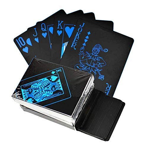 BABA FAB Scrap Black Waterproof Colorful Playing Cards Plastic Deck Poker Playing Card For Kids|Adults-(Black Cards)|Pack of 1 (B09GN6MJFQ) Amazon Price History, Amazon Price Tracker