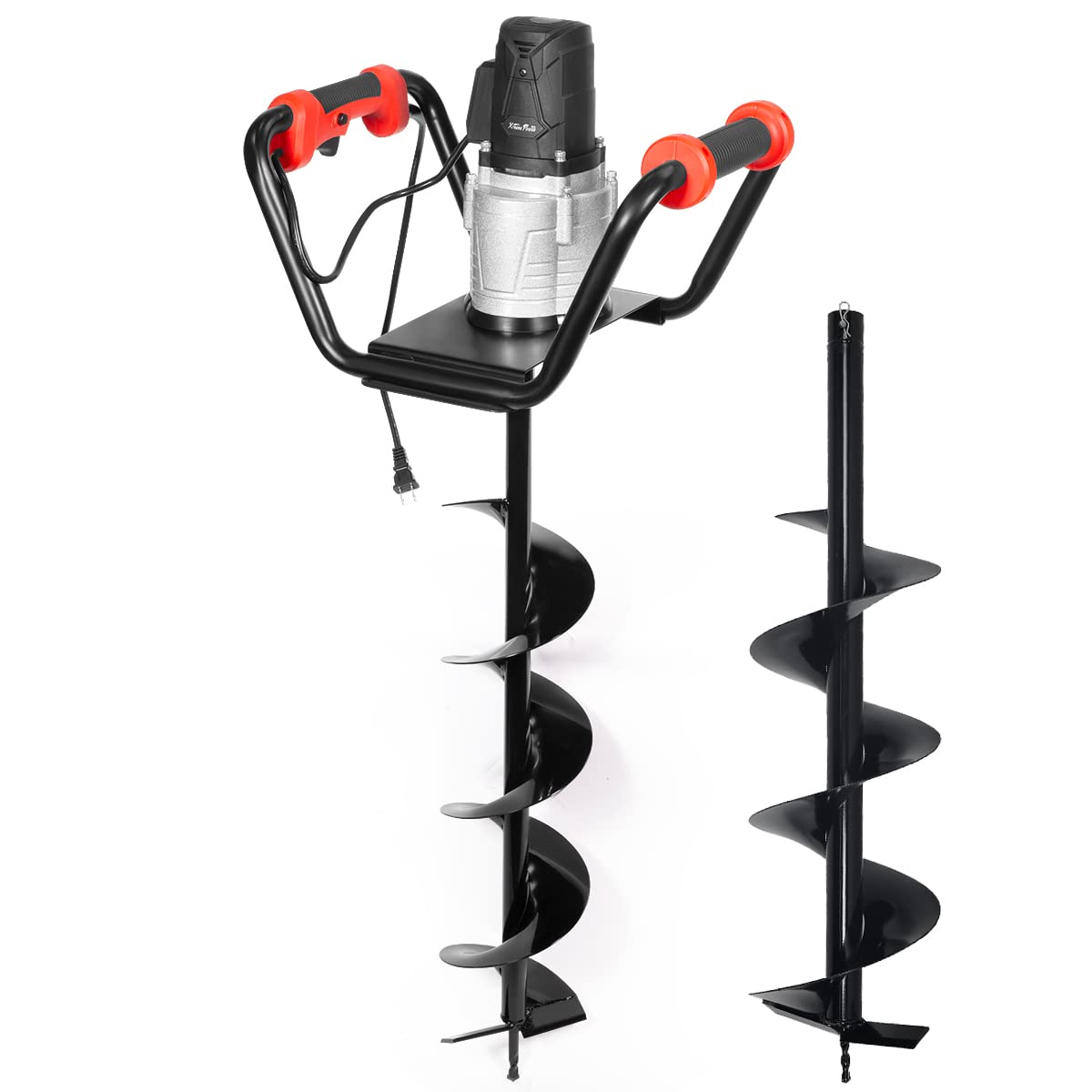 XtremepowerUS 1500W Industrial Electric Post Hole Digger Fence Plant