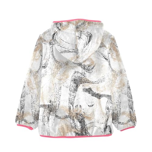 GuoChe Abstract Brush Toddler Boy Fleece Jacket2