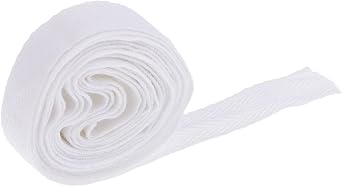 15mm Cotton Sewing Strap Webbing Knapsack Strapping Bag Belt Accessory White