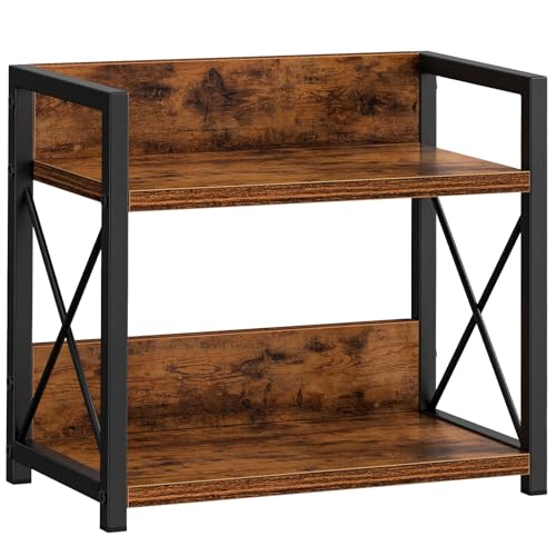 Comparison: Best Spice Rack For Countertop 6 Giikin Countertop Shelf Organizer, 2 Tier Kitchen Spice Rack for Countertop, Wood Coffee Counter Shelf Organizer for Home (Brown, S)