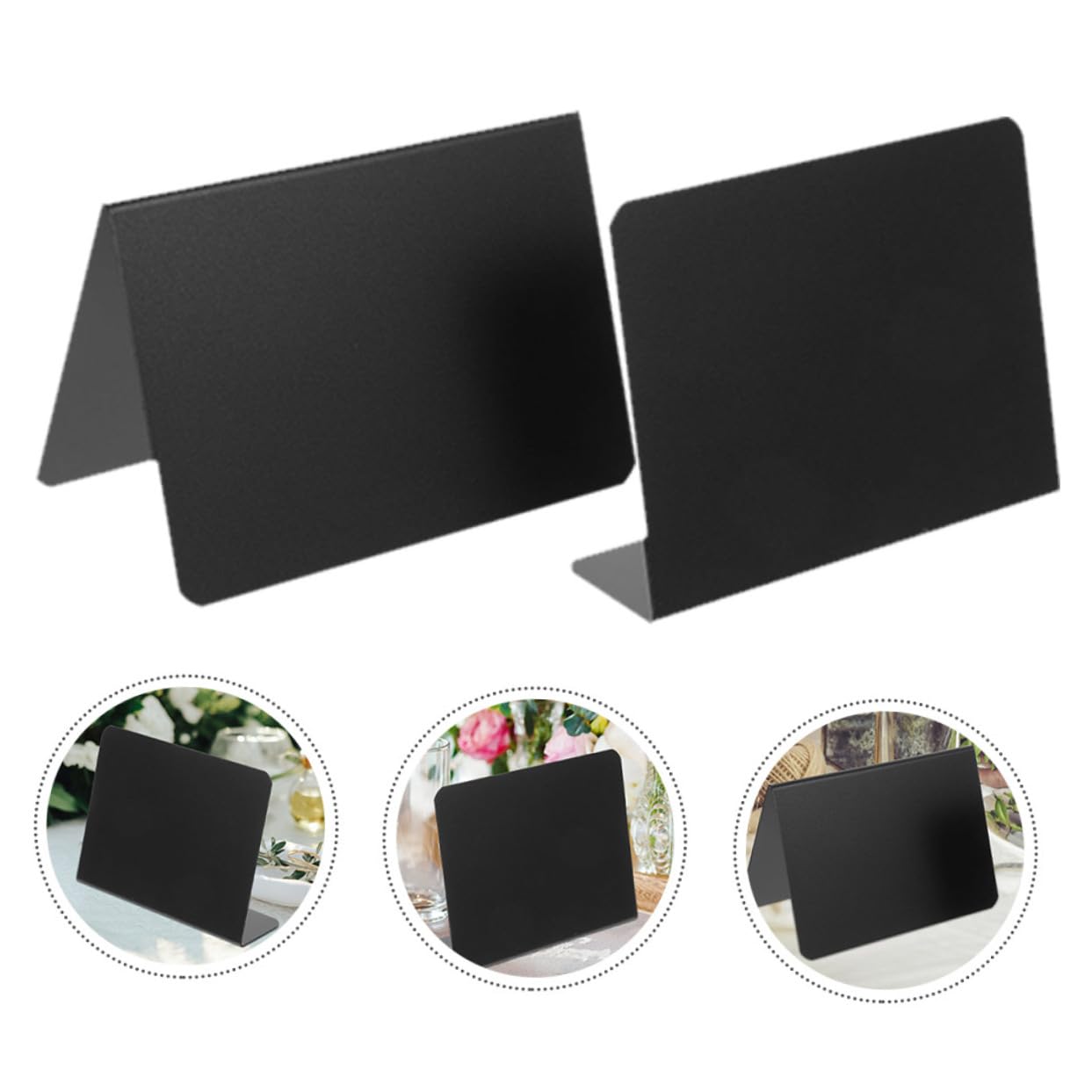 Cabilock 48 Piezas Tablero De La Muestra Del Número De Mesa Tablero De La Muestra Del Tablero De Tiza Cartel De Pizarra De Mesa Signos De Mesa Borrable Acrílico Lista De Precios