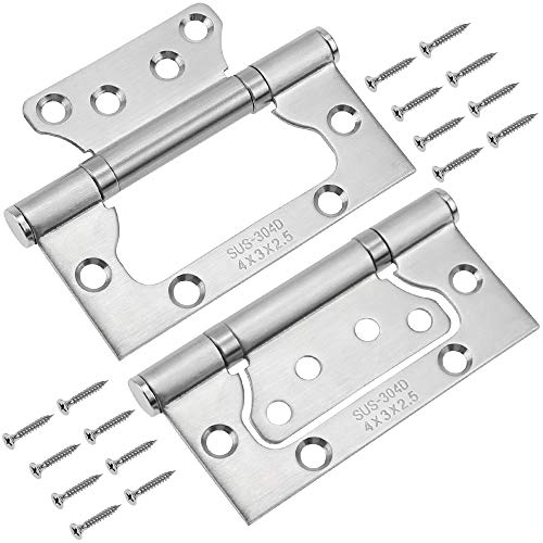 KingYH 2 Pezzi Cerniere per Porta 100mm Cerniere a...