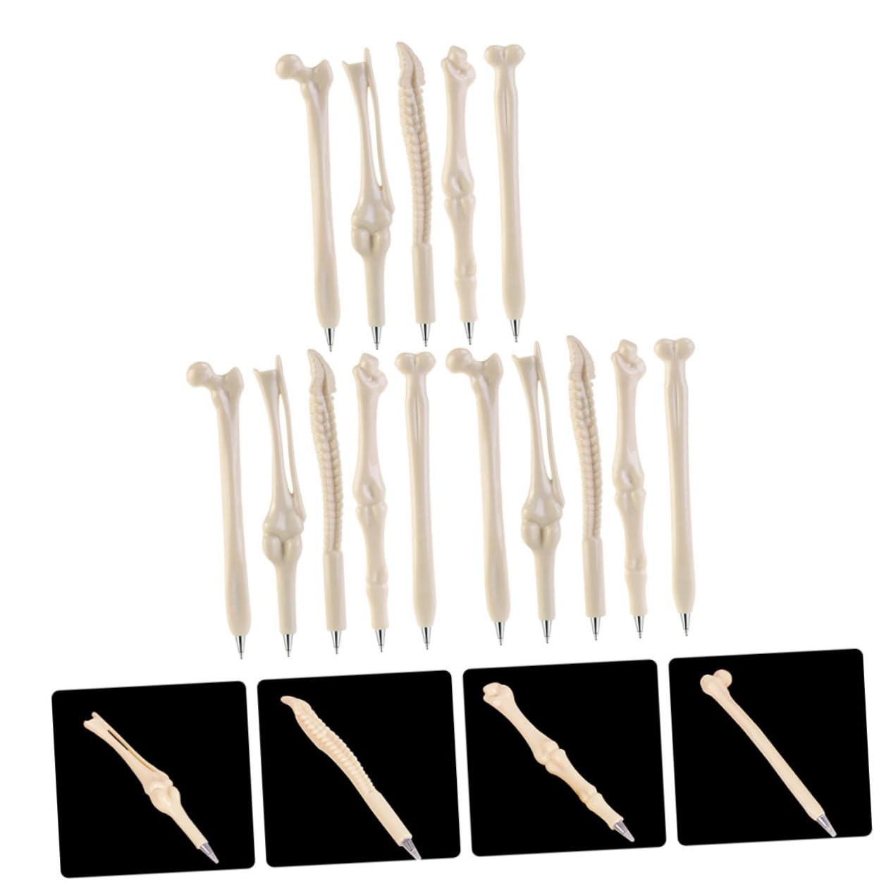 Angoily 6 Set Penne Halloween Design e Divertente per Studenti Scrittura e Pratica Regalo Originale per Festa e Scuola