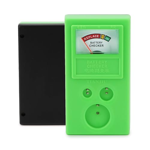 Comprobador de batería de pila de botón portátil 1.5 V 3 V Botón Cell Comprobador de batería Herramienta medidor para LR44 CR2032 CR2025 Celda de