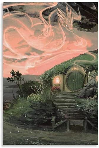 Peinture Diamant 5d Croix Peinture Kits Diy SEIGNEUR DES ANNEAUX ART Poster Broderie Diamant Kit Complet Plein Point 15.7"x19.7"(40x50cm) Sans Cadre Cover